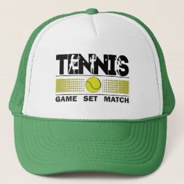 Gorra De Camionero Partida de juego de tenis