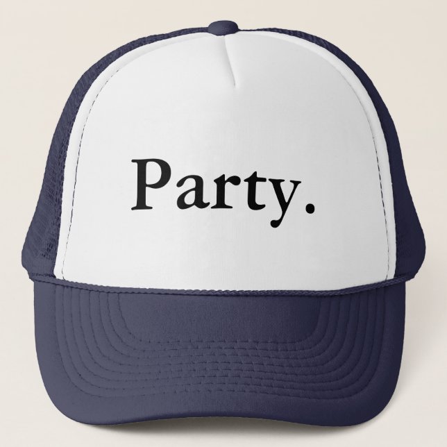 Gorra De Camionero Partido (Anverso)