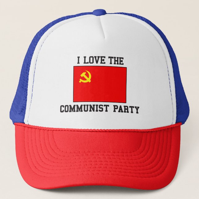 Gorra De Camionero Partido Comunista Chino (Anverso)