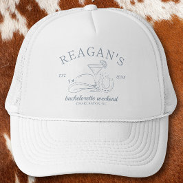 Gorra De Camionero Partido de la Bachelette de Oro Occidental