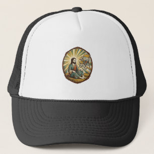 Gorra De Camionero Partido de Silla Plegable Rota de Jesús Falta Torp