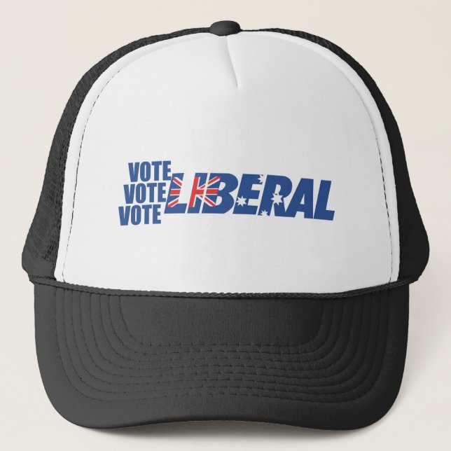 Gorra De Camionero Partido liberal de Australia (Anverso)