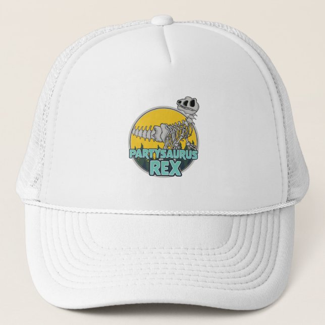 Gorra De Camionero Partysaurus Rex (Anverso)