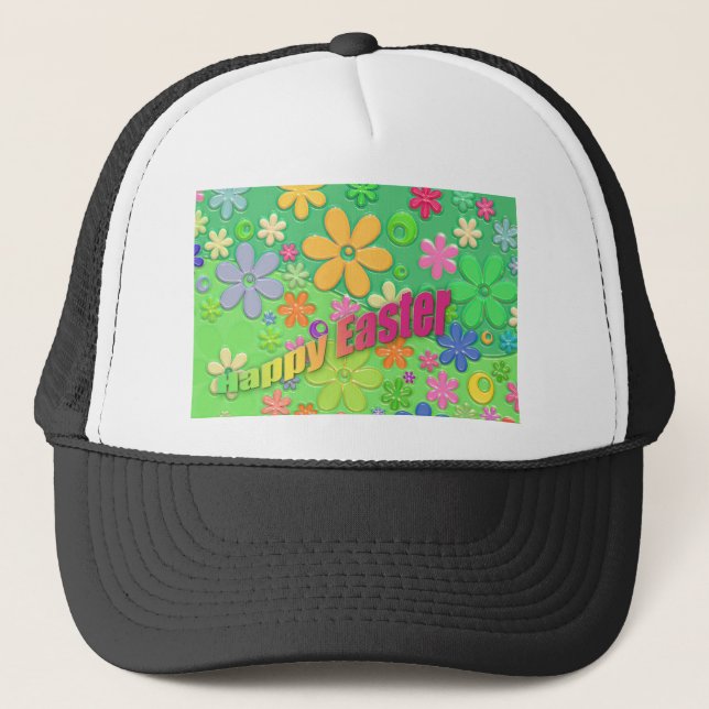 Gorra De Camionero Pascua feliz (Anverso)