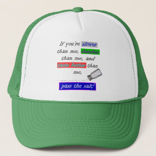 Gorra De Camionero Pase la sal