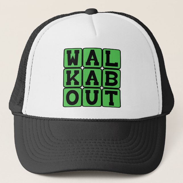 Gorra De Camionero Paseo, Aventura Australiana (Anverso)