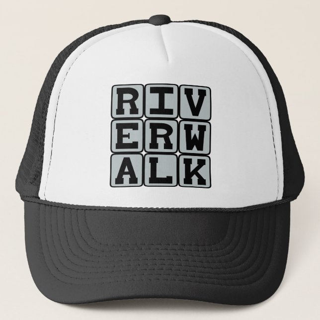 Gorra De Camionero Paseo del Río, Franja de San Antonio (Anverso)