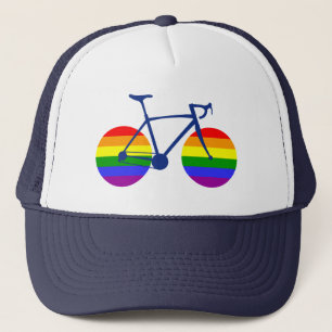 Gorra De Camionero Paseo en bicicleta con orgullo