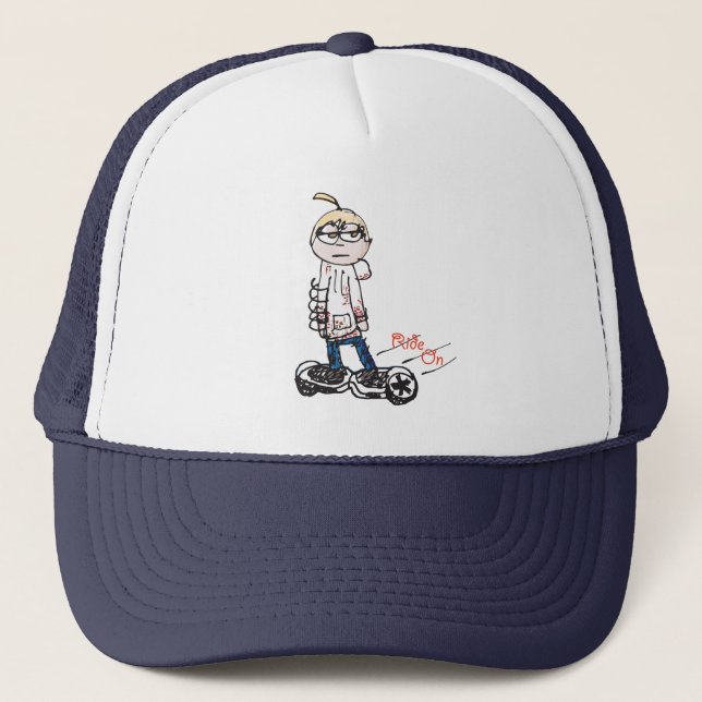 Gorra De Camionero Paseo encendido (Anverso)
