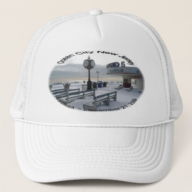 Gorra De Camionero Paseo marítimo 2010ovl3 (Anverso)