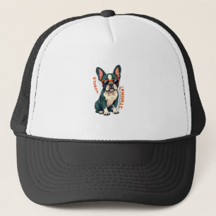 Gorra De Camionero Paseo Vintage Lo Pensaré Bulldog Francés Divertido