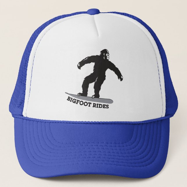Gorra De Camionero ¡Paseos de Bigfoot! (Anverso)