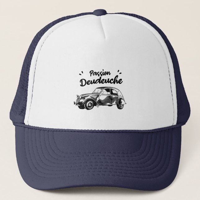 Gorra De Camionero Pasión deudeuche - 2CV (Anverso)