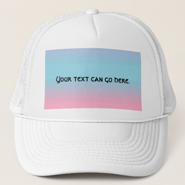 Gorra De Camionero Pastel (Anverso)