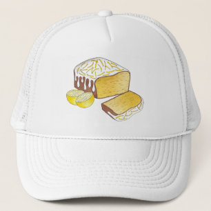 Gorra De Camionero Pastel De Hojas De Lemon Drizzle Hecha Por Casero