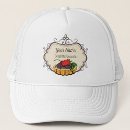 Gorra De Camionero Pastel de panadería de personalizable