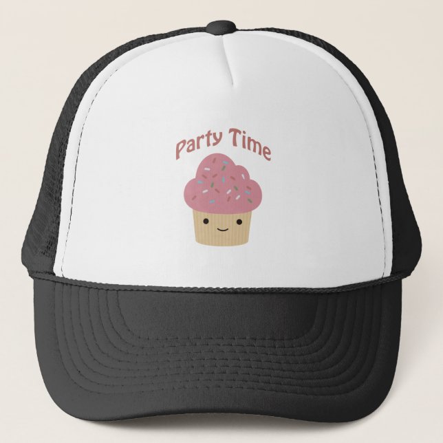 Gorra De Camionero Pastel de tiempo de fiesta (Anverso)