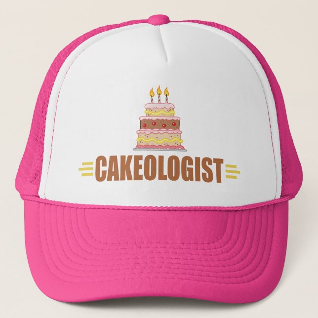 Gorra De Camionero Pastel divertido (Anverso)