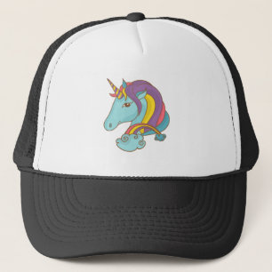 Gorra De Camionero Pastel Unicorn