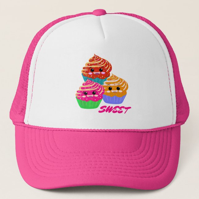 Gorra De Camionero Pasteles coloridos (Anverso)