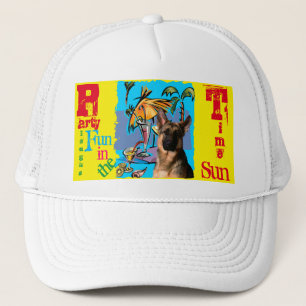 Gorra De Camionero Pastor alemán