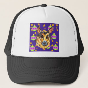 GORRA DE CAMIONERO PASTOR ALEMÁN