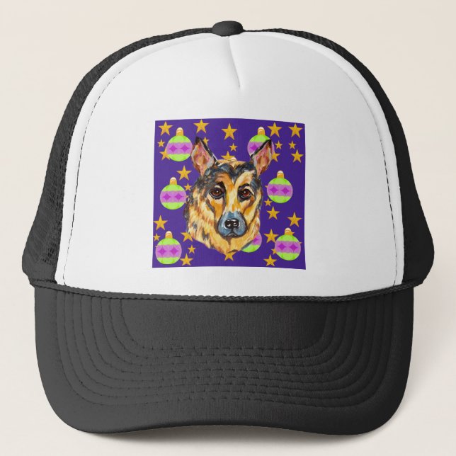 GORRA DE CAMIONERO PASTOR ALEMÁN (Anverso)