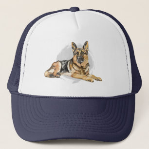 Gorra De Camionero Pastor alemán, alsaciano