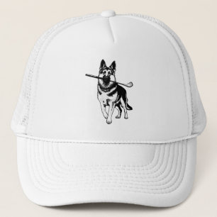 Gorra De Camionero Pastor Alemán Golf