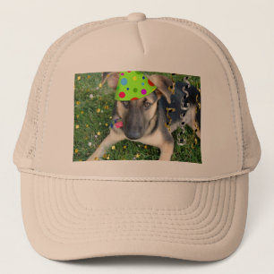 Gorra De Camionero Pastor Animal Alemán