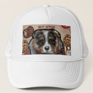 GORRA DE CAMIONERO PASTOR AUSTRALIANO