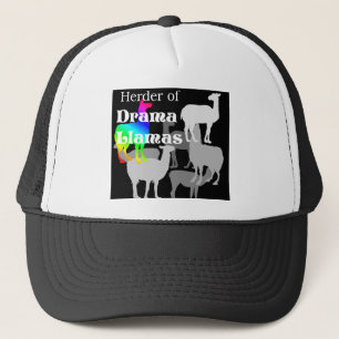 Gorra De Camionero Pastor de la llama del drama
