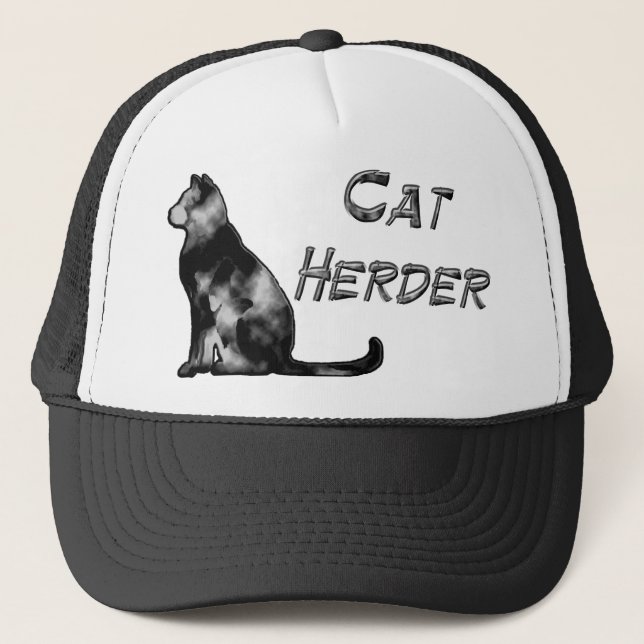Gorra De Camionero Pastor del gato (Anverso)