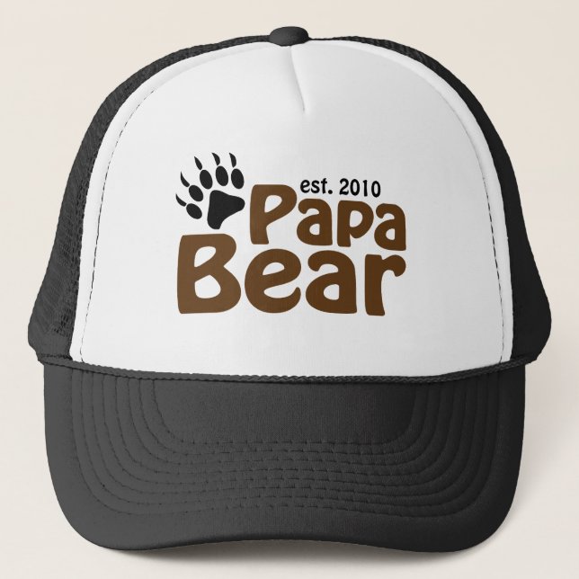 Gorra De Camionero pata de oso papa est 20XX (Anverso)