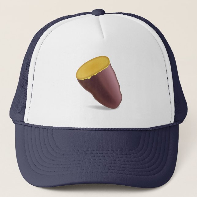 Gorra De Camionero Patata dulce asada - Emoji (Anverso)