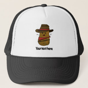Gorra De Camionero Patata Personalizada de Vaquero