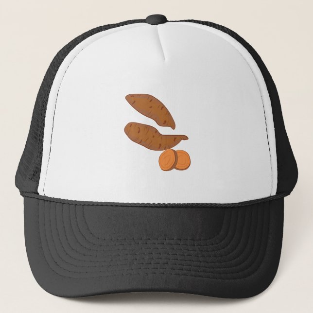 Gorra De Camionero Patatas dulces (Anverso)