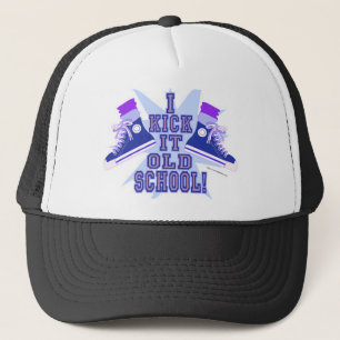 Gorra De Camionero Patear la vieja escuela