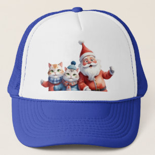 Gorra De Camionero Patinaje sobre hielo en un estanque congelado