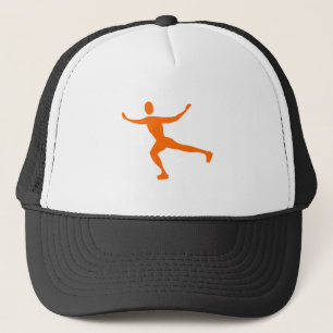 Gorra De Camionero Patinaje sobre hielo - Naranja