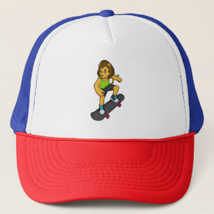 Gorra De Camionero Patineta de esquí de león