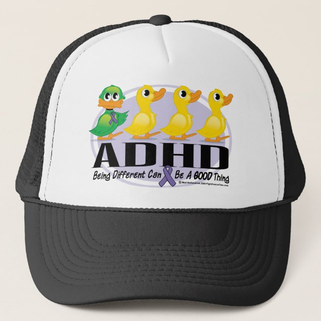Gorra De Camionero Patito feo de ADHD (Anverso)