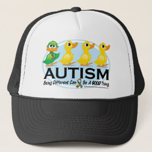 Gorra De Camionero Patito feo del autismo