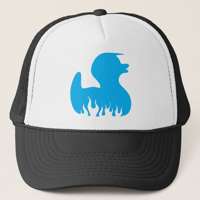 Gorra De Camionero Pato azul del Rockabilly (Anverso)