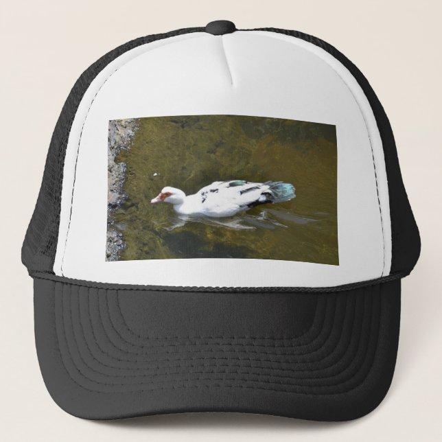 Gorra De Camionero Pato blanco (Anverso)