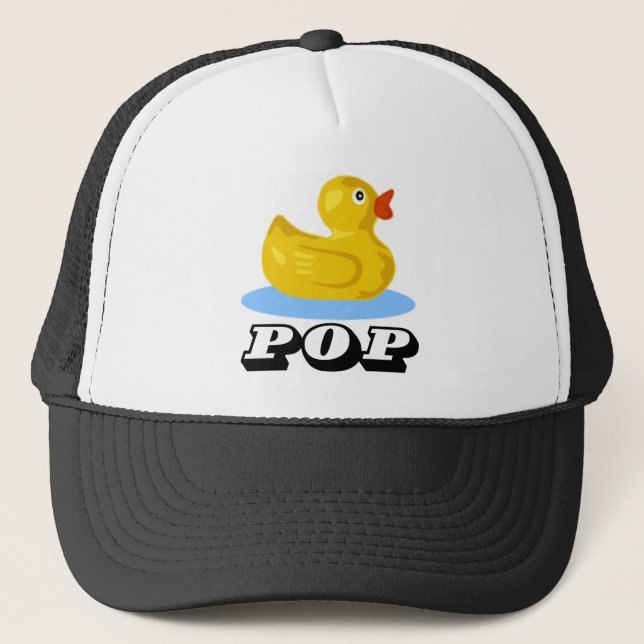 Gorra De Camionero Pato de goma pop (Anverso)