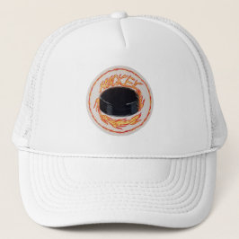 Gorra De Camionero Pato de hockey con palabras llamativas
