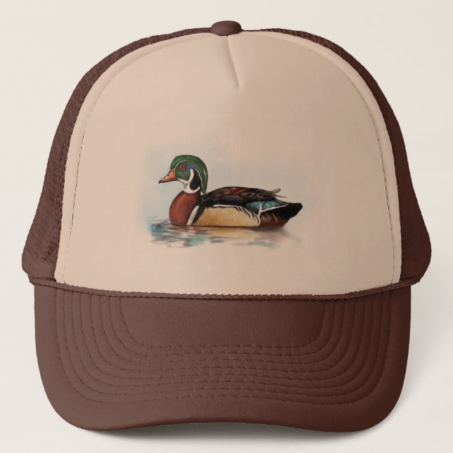Gorra De Camionero Pato de madera (Anverso)