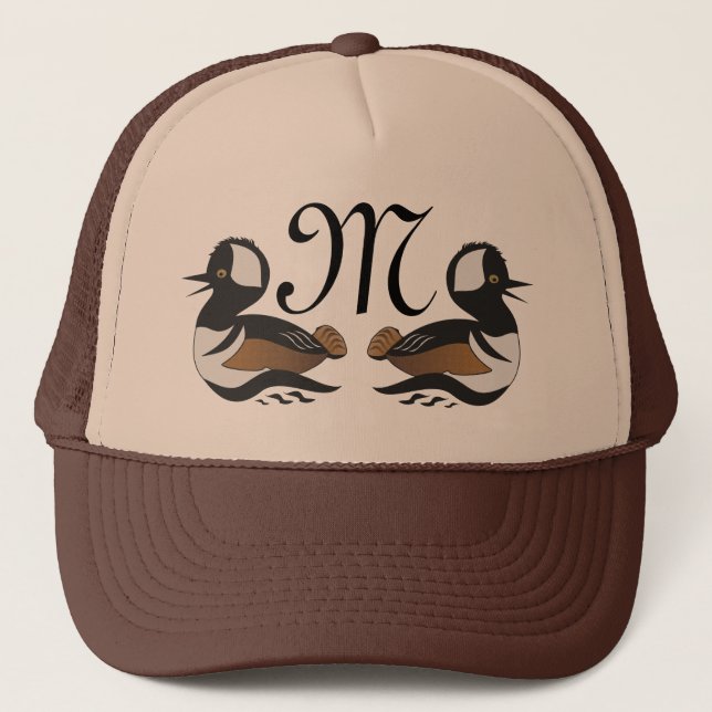 Gorra De Camionero Pato de Merganser Cañón Cañón (Anverso)