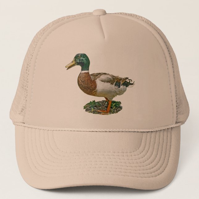 Gorra De Camionero Pato del pato silvestre (Anverso)